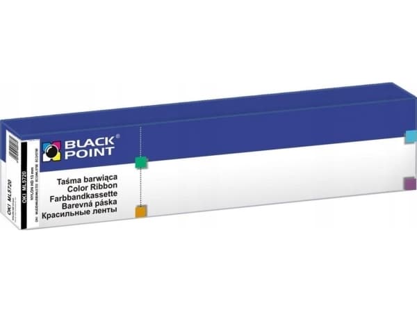 Black Point BLACK POINT (Black Point KBPO5720 blekkbånd erstatter Oki OKI: ML620/ML690/ML5720 eco/ML5790 eco/5790, svart, 12,7 mm / 15 m)