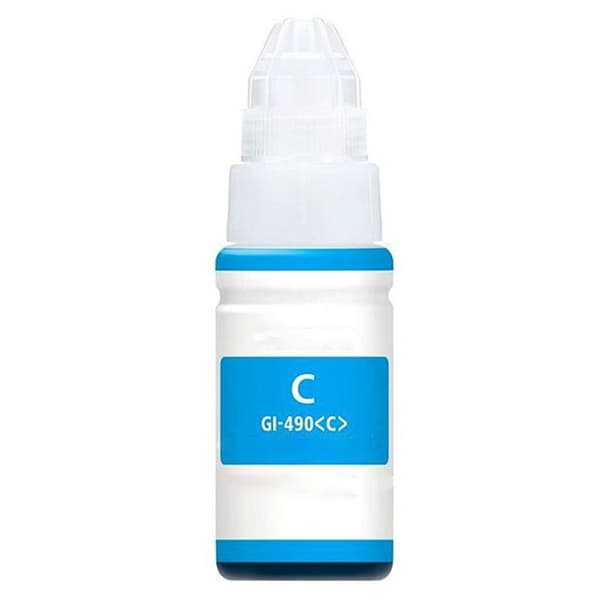 Kompatibel - Canon GI-490 C Refill blekk - 0664C001 - Cyan 70 ml