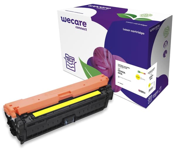 Toner WECARE HP CE342A 16K gul