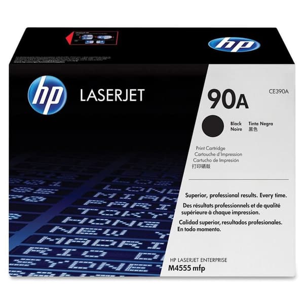 Toner HP CE390A 90A 10K svart