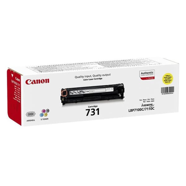 Canon 731 Tonerkassett 1 styck Original Gul