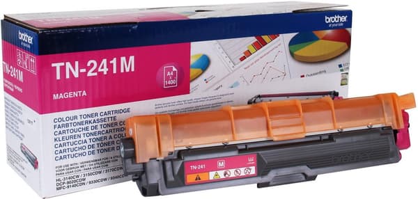 Brother TN-241M Tonerkassett 1 styck Original Magenta