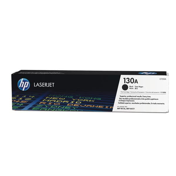 HP 130A svart original LaserJet tonerkassett