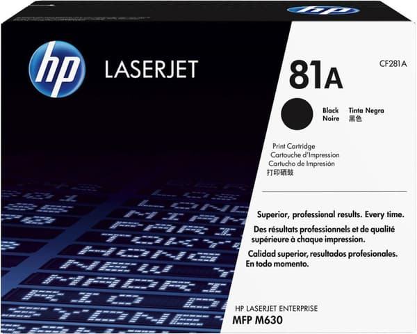 Toner HP CF281A 81A 10,5K svart