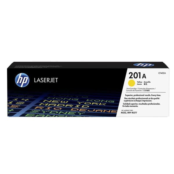Toner HP CF402A 201A 1,4K gul