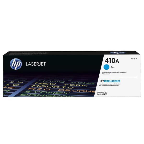 HP 410A cyan original LaserJet-tonerkassett