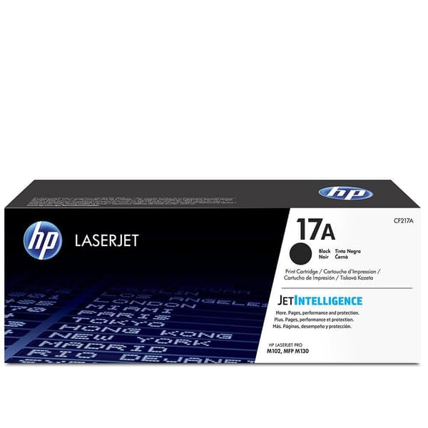 Toner HP CF217A 17A 1,6K svart
