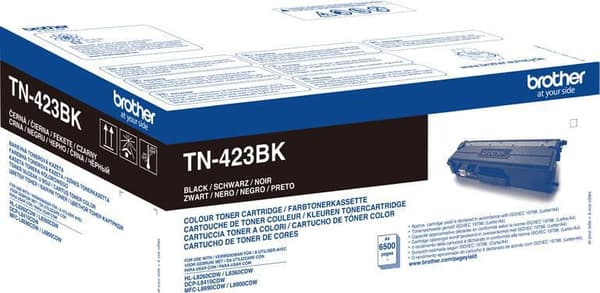 Brother TN-423BK Tonerkassett 1 styck Original Svart