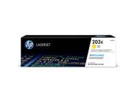 HP LaserJet 203X gul original -tonerkassett med hög kapacitet