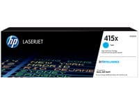 HP 415X cyan original LaserJet-tonerkassett med hög kapacitet