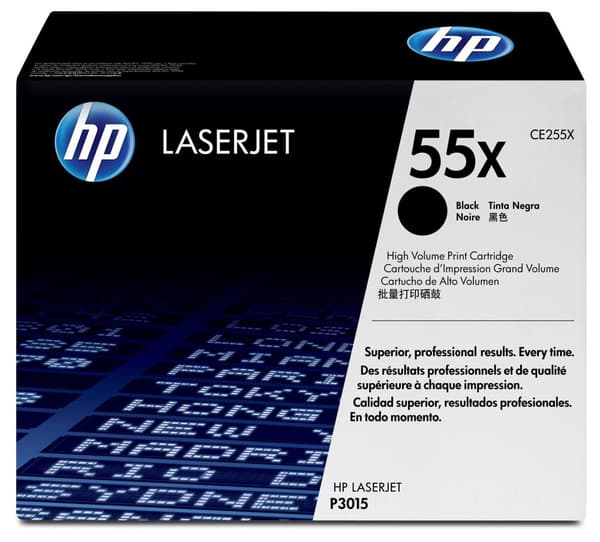 Toner HP CE255X 55X 12,5K svart