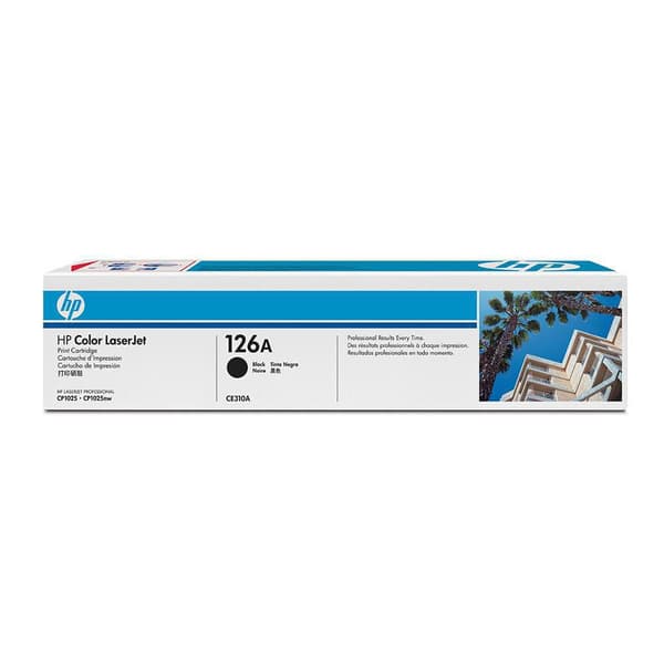 HP 126A svart LaserJet-tonerkassett, original