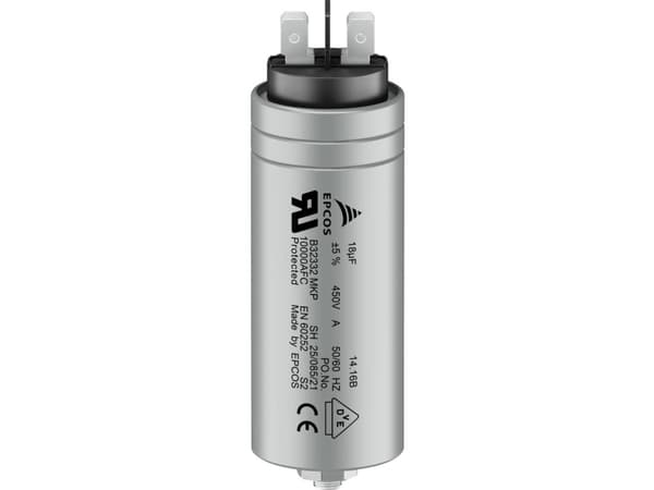 TDK B32332I6606J082 1 stk MKP-foliekondensator Stikvülling 60 µF 450 V/AC 5 % (Ø x L) 45 mm x 103 mm