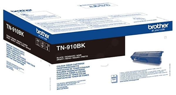 Toner BROTHER TN910BK 9K svart