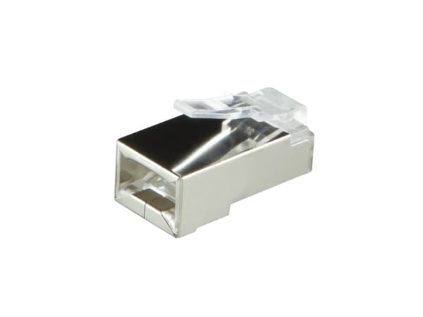 LOGILINK MP0021 LOGILINK - RJ45 FTP cat.6 plugs with cap - gray,100pcs.