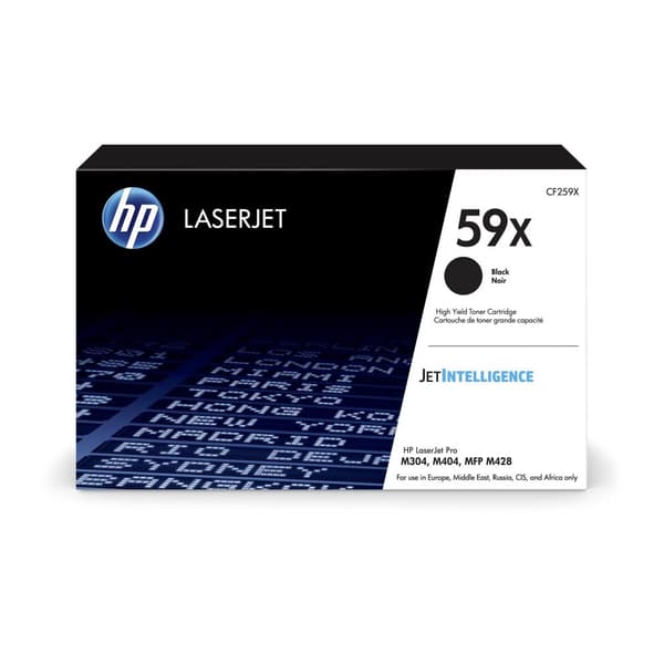 Toner HP CF259X 59X 10K svart
