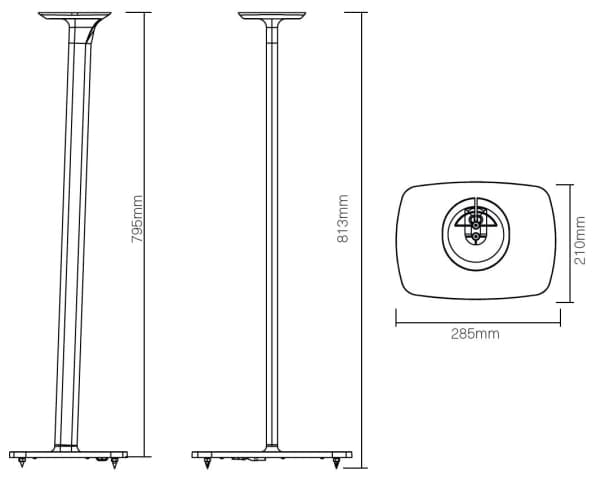 FLEXSON 2x jalusta SONOS ERA 100 musta (FLXE100FS2021EU)
