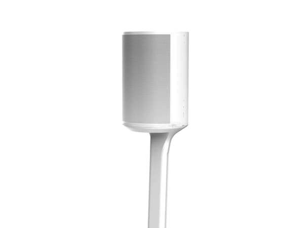 Flexson FLXE100FS2011EU, Golv, Gjuten aluminium, Stål, Vit, Fristående, 1 ben, Sonos Era 100