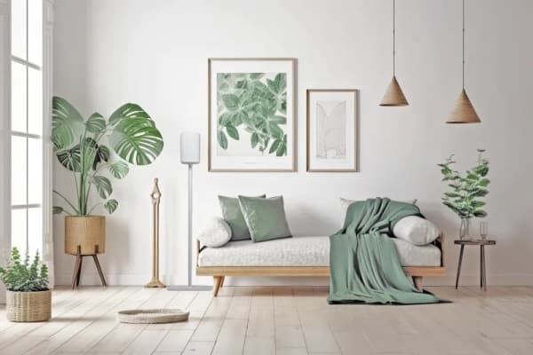 Flexson FLXE100FS2011EU, Golv, Gjuten aluminium, Stål, Vit, Fristående, 1 ben, Sonos Era 100