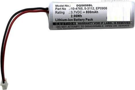 CoreParts - Håndholdt batteri - litiumion - 800 mAh - 2.9 Wh - hvit - for Datalogic QuickScan QS6500BT, QS6500BT EZ Kit