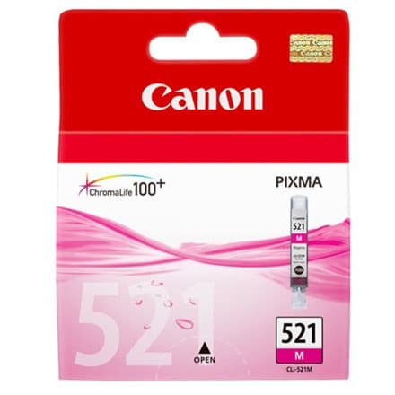 Canon CLI-521M ink cartridge, magenta