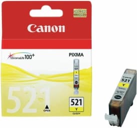 Canon inkoustová náplň CLI-521Y/ žlutá