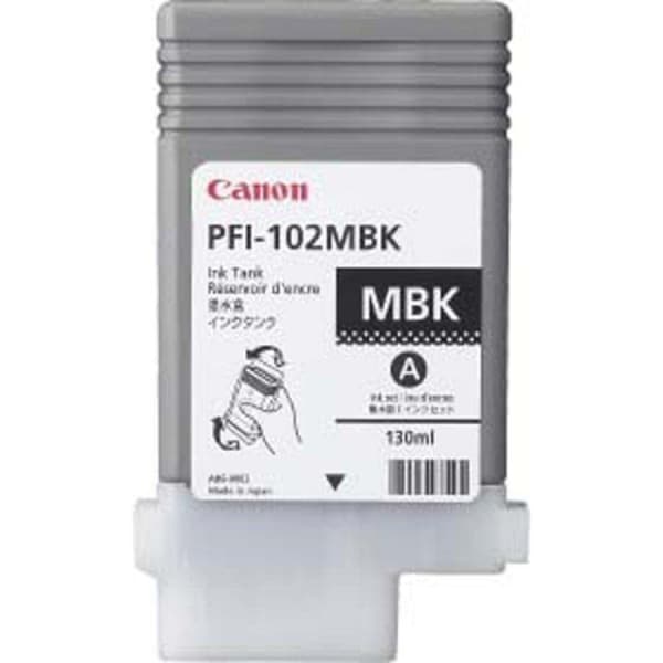 Canon ink tank LUCIA PFI-102 MBK - matt black