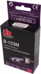 Tintes kārtridžs UPrint Brother LC123M/125XLM Magenta