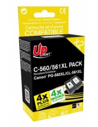 UPrint Canon Pack 560/561XL 22 ml (Bk) + 18 ml (Cl) PG-560XL/CL-561XL