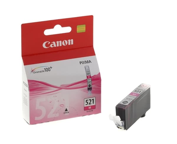 Canon inkoustová náplň CLI-521M/ purpurová
