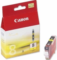 CLI-8 Y YELLOW INK CARTRIDGE/F/ IP4200/ 5200/ 6600D
