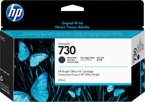 HP 730 130 ml Matte Black Ink Crtg