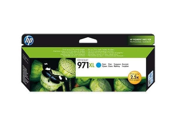HP original ink CN626AE. HP 971XL. cyan. 6600p