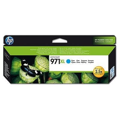 HP original ink CN626AE. HP 971XL. cyan. 6600p