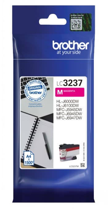 BROTHER LC-3237M Magenta Ink 1500 pages