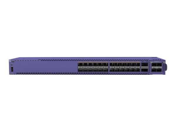 EXTREME NETWORKS 5520 (24 X 100MB/1GB/10GB SFP+, 2 X STACK/QSFP28 PORTS, NO FANS)