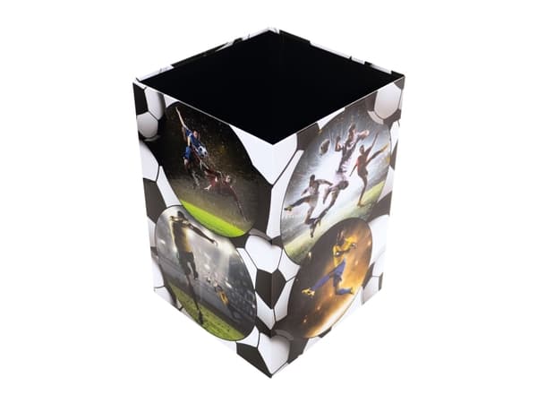 HERMA Papierkorb Fussball