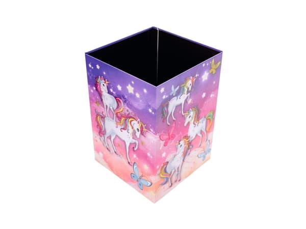 HERMA Papierkorb Einhorn