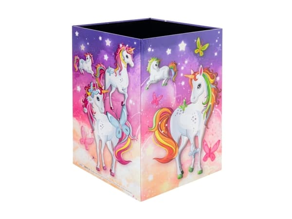 HERMA Papierkorb Einhorn