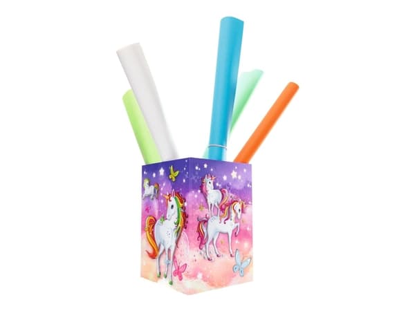 HERMA Papierkorb Einhorn