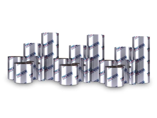 TSC 110mm X 300M 8300-PWX PREMIUM WAX 12ROLLS/CTN Lämpöteippi musta (P159050-001)