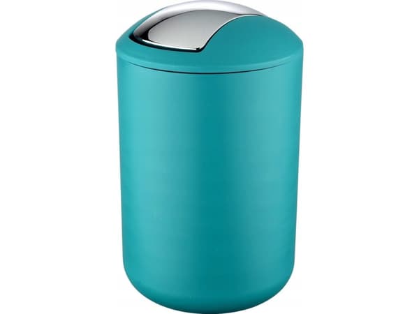 Wenko BRASIL avfallsbeholder, turkis - 6,5 l, WENKO