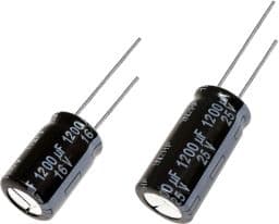 Panasonic EEUFS1C622 Kondensator Schwarz Festkondensator Zylindrische Gleichstrom (EEUFS1C622)