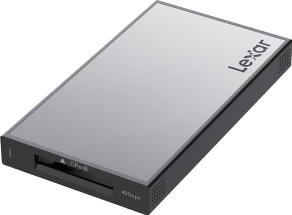 Lexar WF 740, CFexpress typ B, Grå, Svart, 40000 Mbit/s, USB, 57,7 mm, 103,4 mm