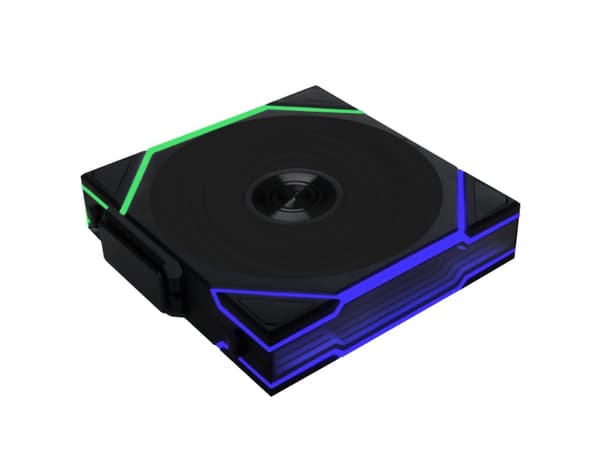 Lian Li Uni Fan TL Wireless Lüfter ARGB PWM - Reverse Blade 120mm schwarz, Fläkt, 12 cm, Svart