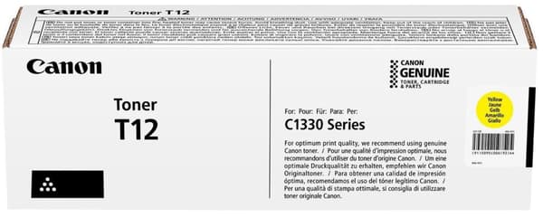Toner CANON T12 5,3K gul