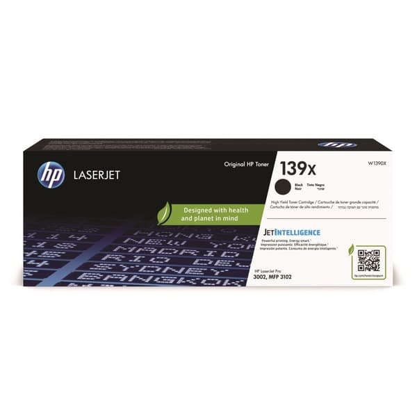 Toner HP W1390X 139X 4K svart