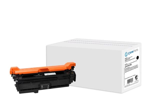 CoreParts Toner Black CE400X, 11 000 sivua, Nordic Swan, HP Color LaserJet M551 (507X) High Yield Series, QI-HP1027ZB