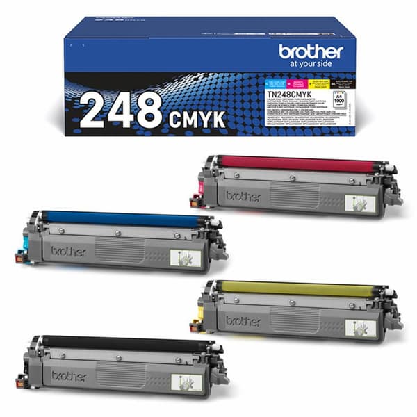 Toner BROTHER TN248VAL 4x1K CMYK 4/fp