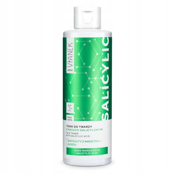 VIANEK Hero Salicylisk ansigtstoner med salicylsyre 200 ml